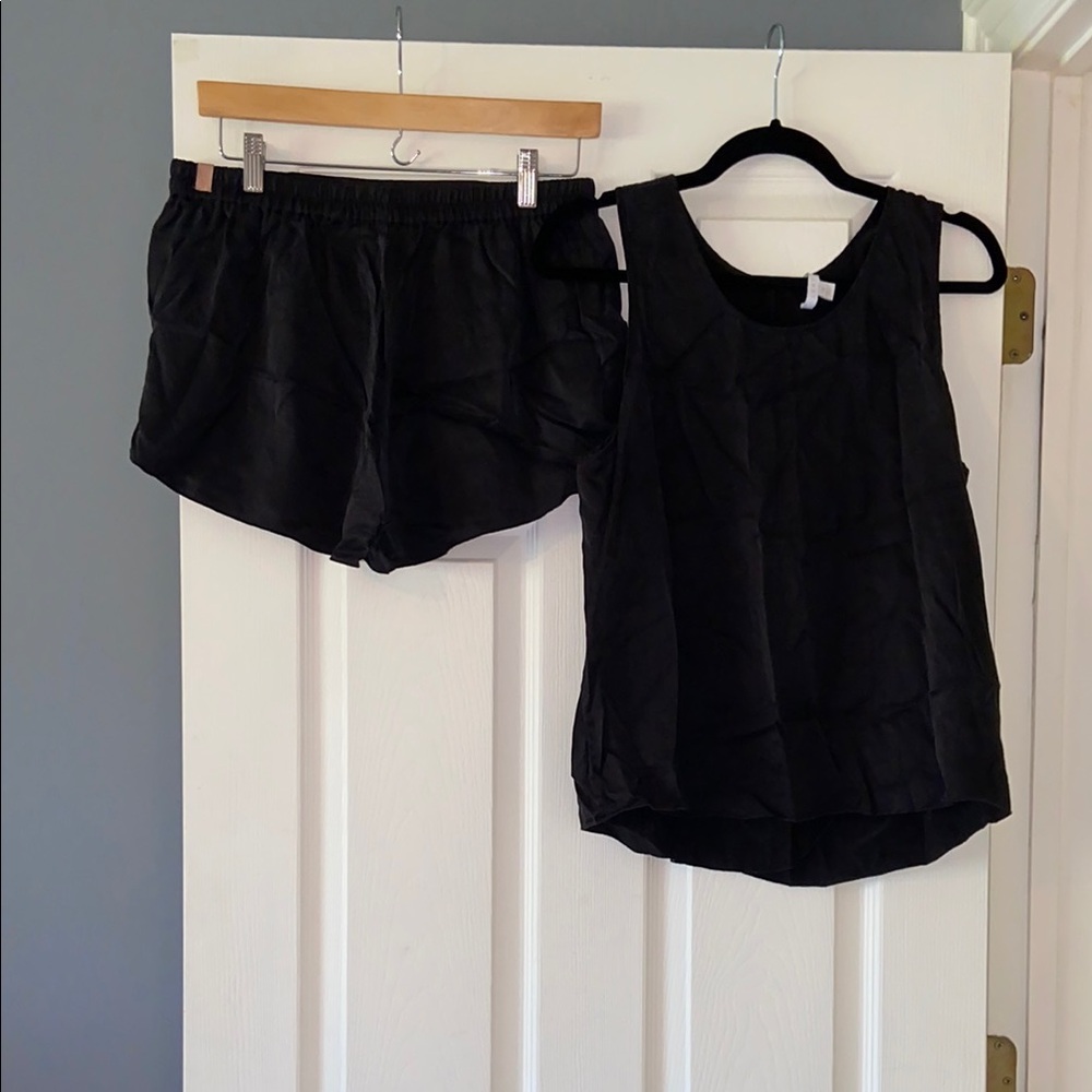 Black Women's Sleepwear Set